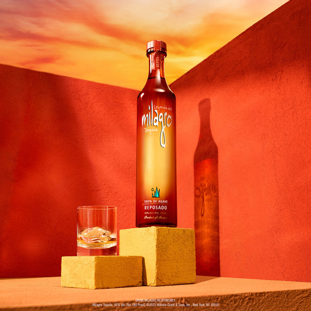 Milagro Reposado Tequila - 1.75 L - 1.75L - Glass