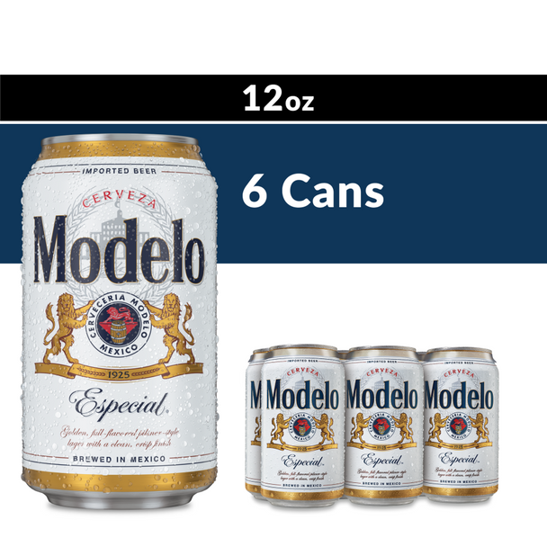 Modelo Especial - 12 Oz - 6-PK - Aluminum