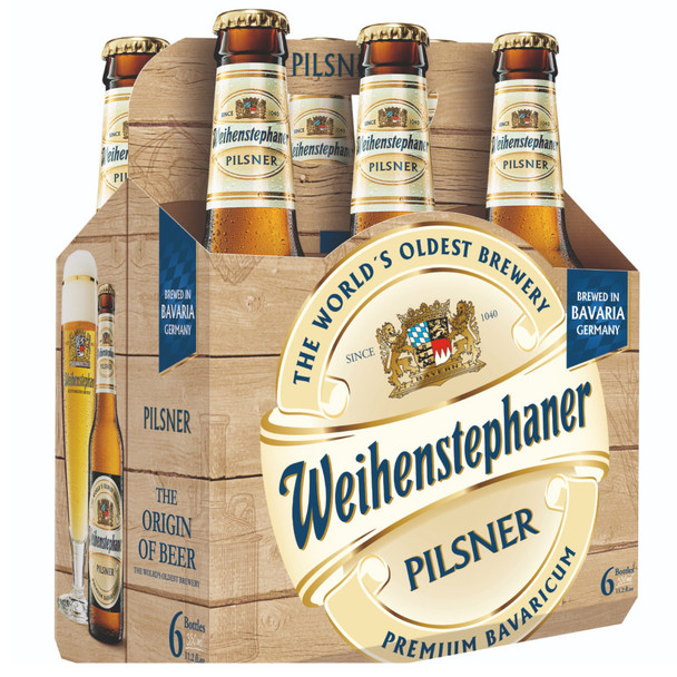 Weihenstephaner Pilsner - 11.2 Oz - 6-PK - Glass