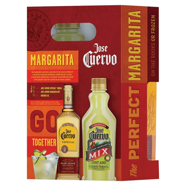 Jose Cuervo Gold with 1L Mix - 750 mL - Set - Glass