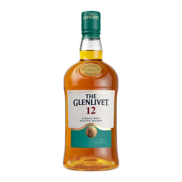 ウイスキー THE GLENLIVET 12 YEARS OF AGE 1000ml The Glenlivet 12 Year Old Single Malt Scotch Whisky