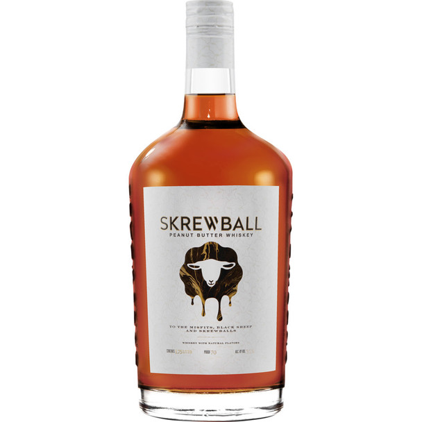 Skrewball Peanut Butter Whiskey with Natural Flavors - 1.75 L - 1.75L - Glass