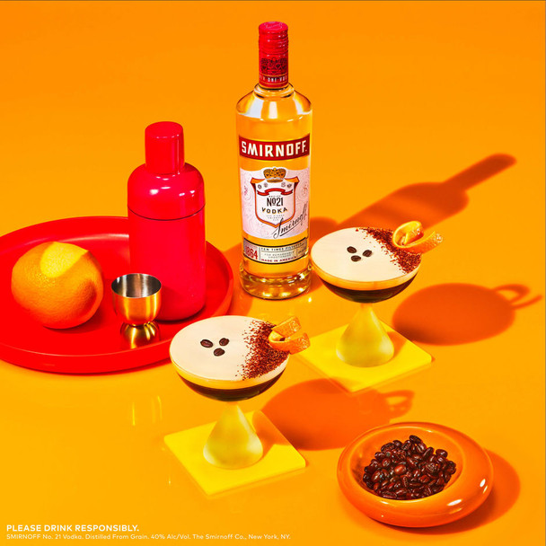 Smirnoff Vodka - 750 mL - 750ML - Glass