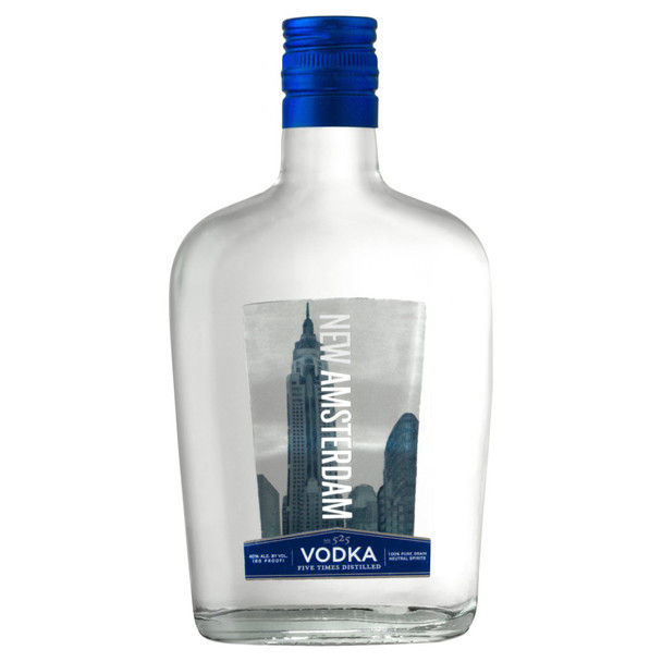 New Amsterdam Vodka - 375 mL - 375ML - Glass
