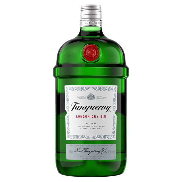 Tanqueray London Dry Gin - 1.75 L - 1.75L - Glass