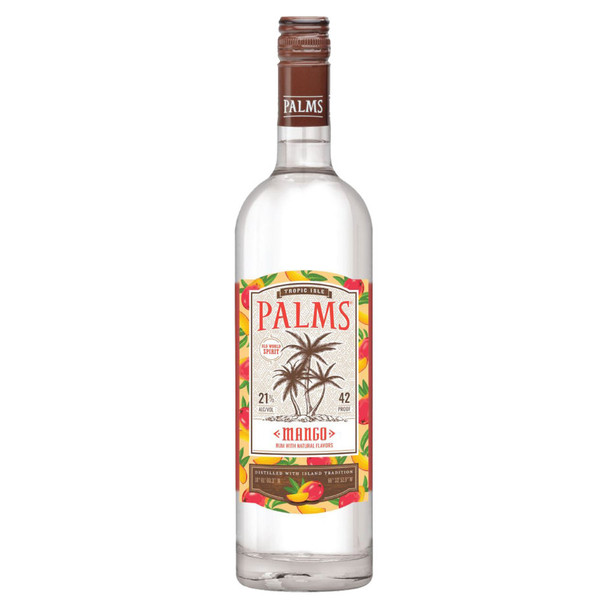 Palms Mango Rum - 750 mL - 750ML - Glass