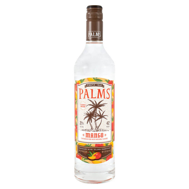 Palms Mango Rum - 750 mL - 750ML - Glass