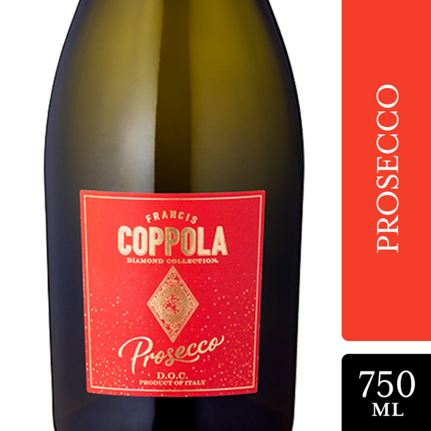 Francis Coppola Prosecco DOC Diamond Collection - 750 mL - 750ML - Glass