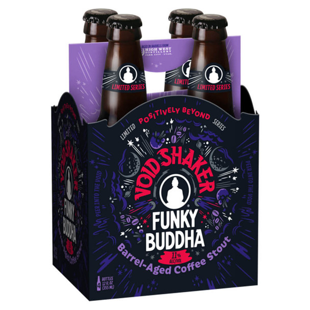 Funky Buddha Void Shaker Barrel-Aged Series - 4-PK - Glass