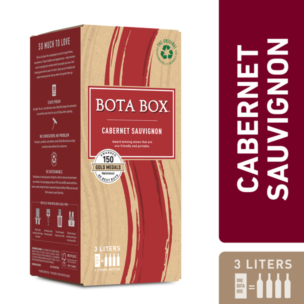 Bota Box Cabernet Sauvignon - 3.0 L - 3.0L - Cardboard