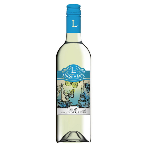 Lindemans Bin 85 Pinot Grigio - 750 mL - 750ML - Glass