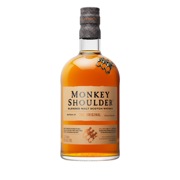 Monkey Shoulder Blended Malt Scotch Whisky - 1.75 L - 1.75L - Glass