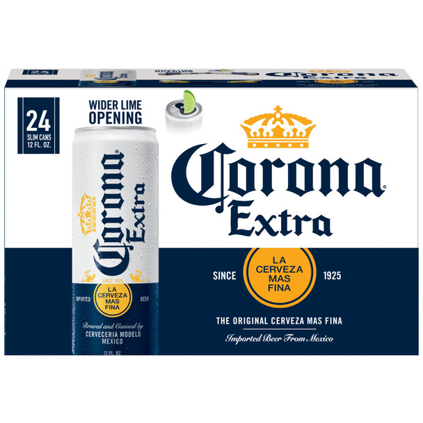 Corona Extra - 12 Oz - 24-PK - Aluminum