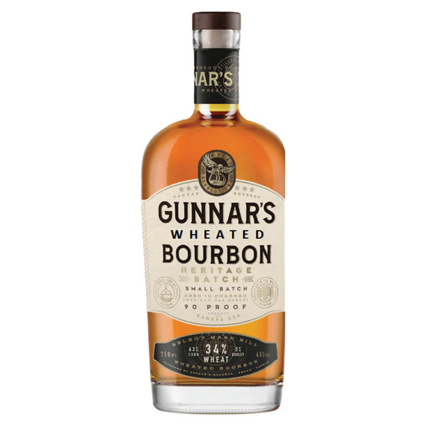 Gunnar's Wheated Bourbon Whiskey - 750 mL - 750ML - Glass