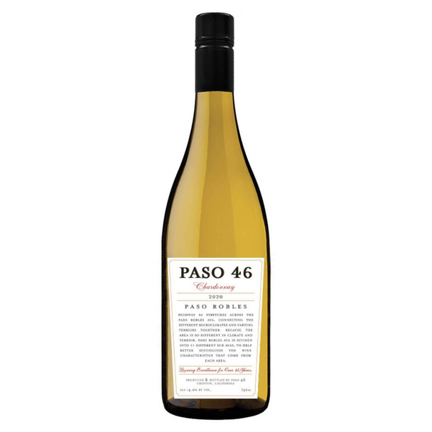 Paso 46 Chardonnay - 750 mL - 750ML - Glass