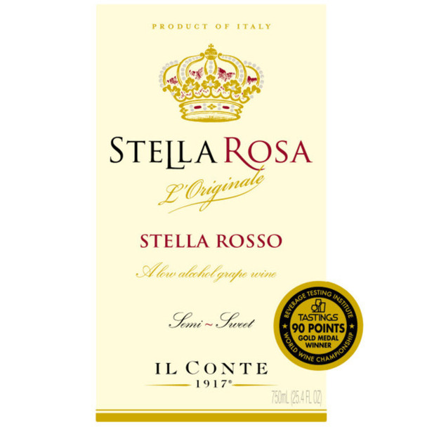 Stella Rosa Black & Rosso with Box - 750 mL - Set - Glass