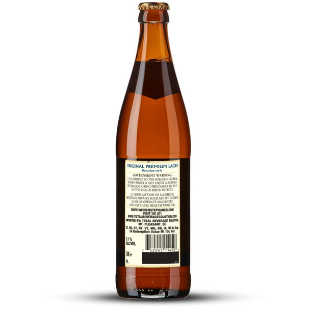 Weihenstephaner Original Lager - 16.9 Oz - 16.9Z - Glass