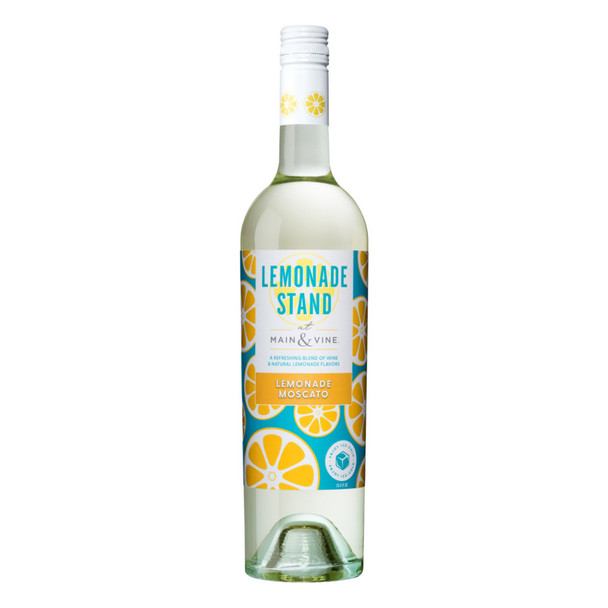 Lemonade Stand at Main & Vine Lemonade Moscato - 750 mL - 750ML - Glass