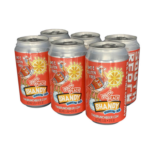 South Beach Peach Bellini - 12 Oz - 6-PK - Aluminum