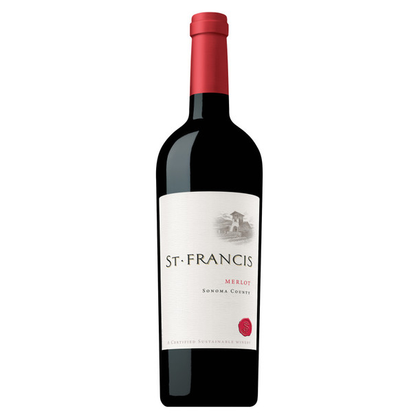 St Francis Merlot - 750 mL - 750ML - Glass