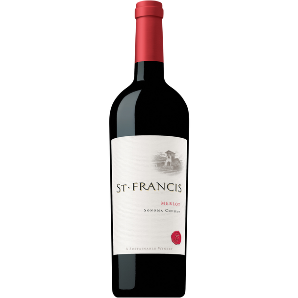 St Francis Merlot - 750 mL - 750ML - Glass