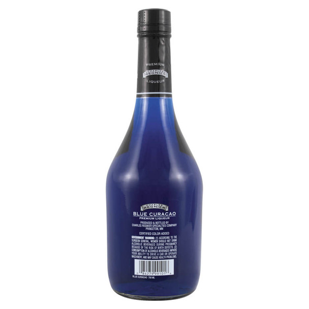 Charles Regnier Blue Curacao - 750 mL - 750ML - Glass