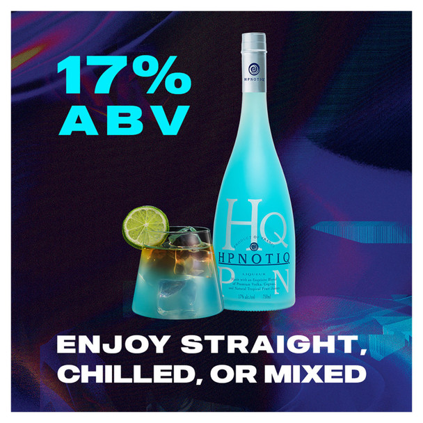 Hpnotiq Liqueur - 750 mL - 750ML - Glass