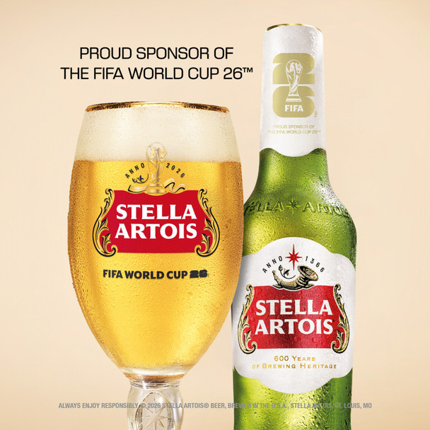 Stella Artois - 7 Oz - 6-PK - Glass