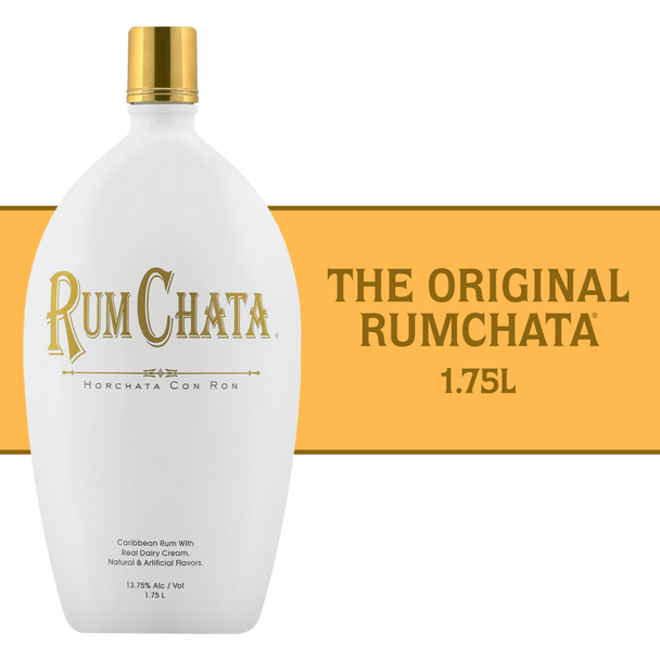 RumChata Horchata Con Ron Cream Liqueur - 1.75 L - 1.75L - Glass