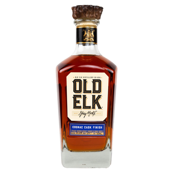 Old Elk Cognac Cask Bourbon Whiskey - 750 mL - 750ML - Glass
