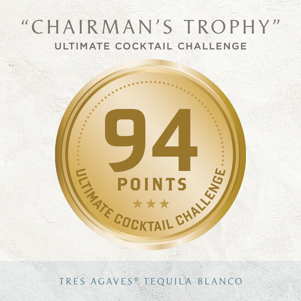 Tres Agaves Blanco Tequila - 750 mL - 750ML - Glass