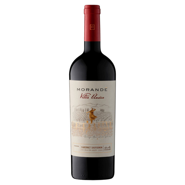 Morande Vitis Unica Cabernet Sauvignon - 750 mL - 750ML - Glass