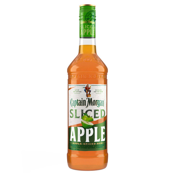 Captain Morgan Sliced Apple Rum - 750 mL - 750ML - Glass