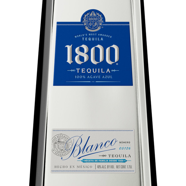 1800 Silver Tequila - 1.75 L - 1.75L - Glass