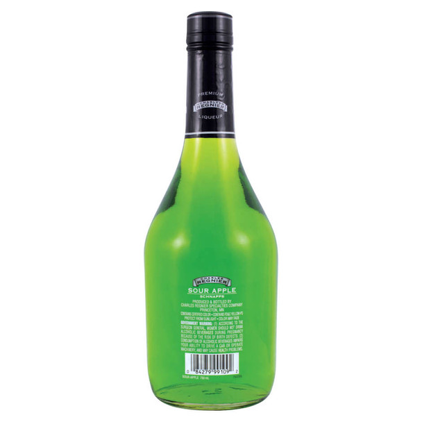 Charles Regnier Sour Apple Schnapps - 750 mL - 750ML - Glass