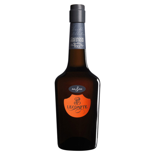 Lecompte Calvados 5 Year - 750 mL - 750ML - Glass