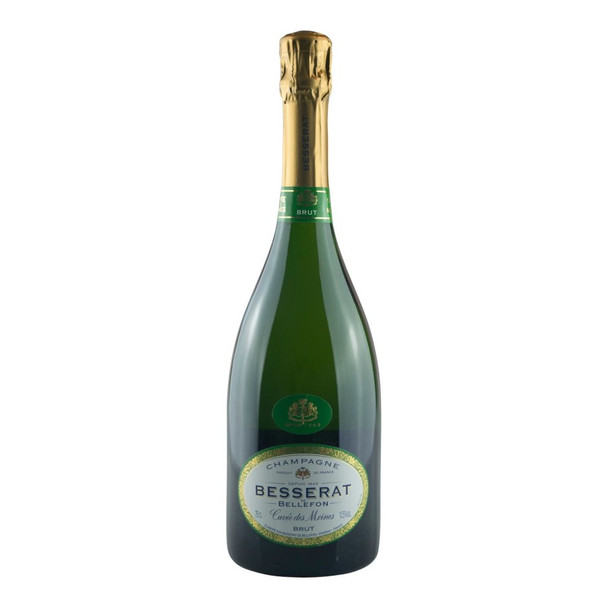 Besserat De Bellfon Brut Champagne - 750 mL - 750ML - Glass