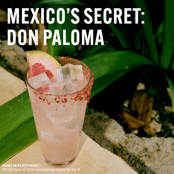 Don Julio Blanco Tequila with Margarita Mix - 750 mL - Set - Glass