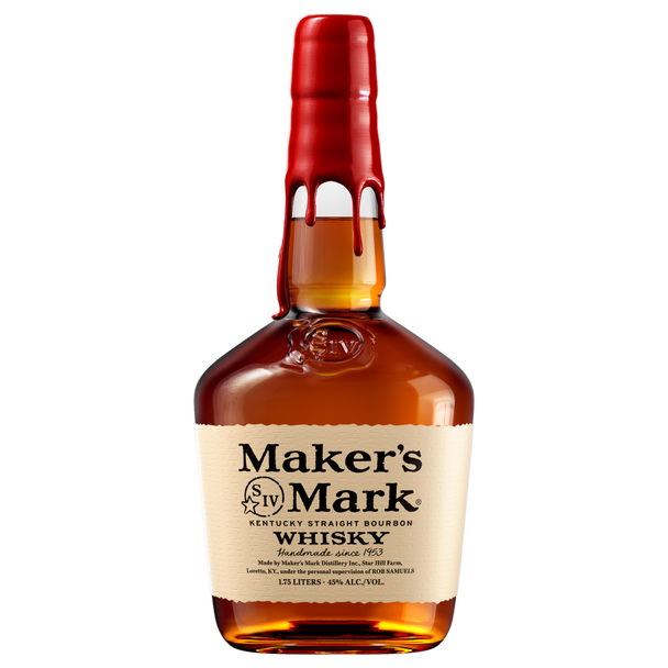 Maker's Mark Bourbon - 1.75 L - 1.75L - Glass