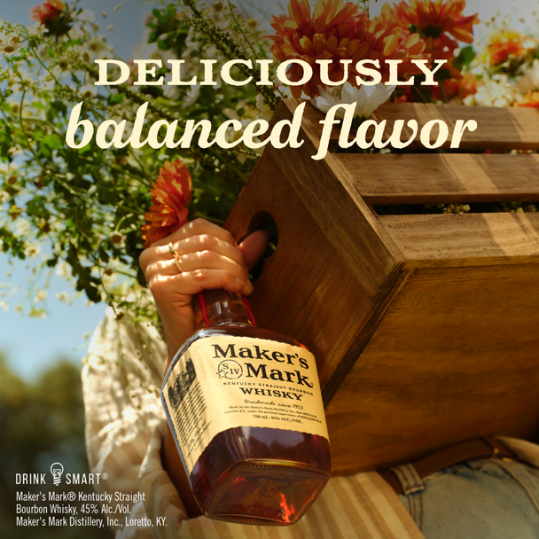 Maker's Mark Bourbon - 1.75 L - 1.75L - Glass