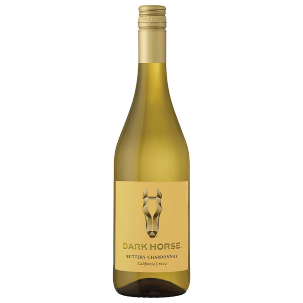 Dark Horse Buttery Chardonnay - 750 mL - 750ML - Glass