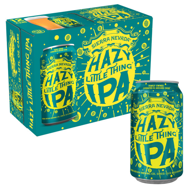 Sierra Nevada Hazy Little Thing IPA - 12 Oz - 12-PK - Aluminum Sierra Nevada Hazy Little Thing IPA - 12 Oz - 12-PK - Aluminum