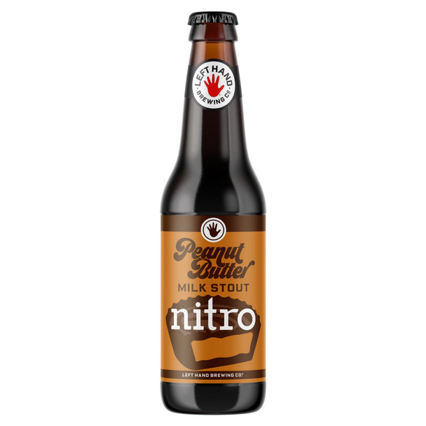 Left Hand Brewing Nitro Peanut Butter Milk Stout - 6-PK - Glass