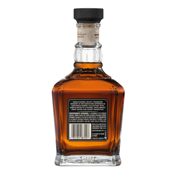 Jack Daniel's Single Barrel Whiskey - 750 mL - 750ML - Glass Jack Daniel's Single Barrel Whiskey - 750 mL - 750ML - Glass