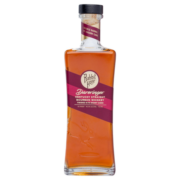 Rabbit Hole Dareringer Straight Bourbon Whiskey Finished in PX Sherry Casks - 750 mL - 750ML - Glass