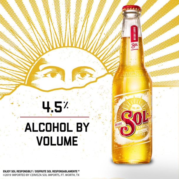 Sol - 11.2 Oz - 12-PK - Glass