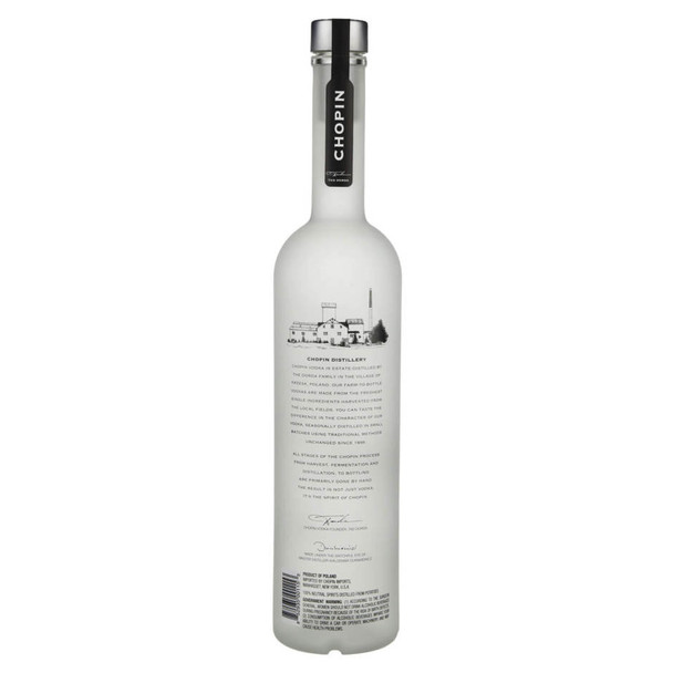 Chopin Vodka - 750 mL - 750ML - Glass
