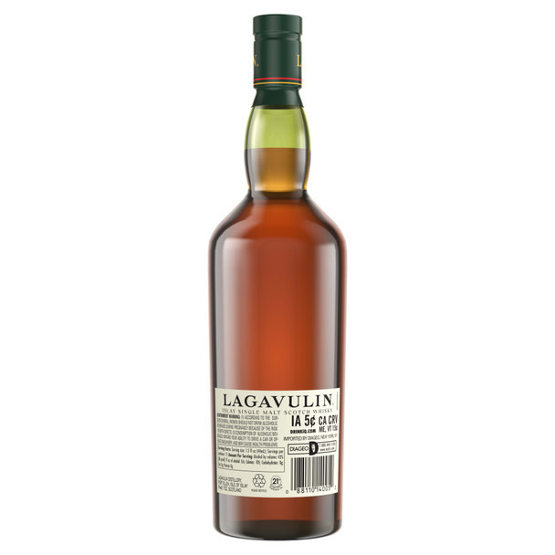 Lagavulin Malt 16 Year Scotch - 750 mL - 750ML - Glass