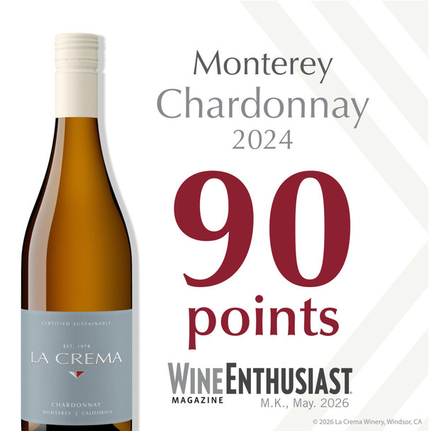 La Crema Monterey Chardonnay - 750 mL - 750ML - Glass