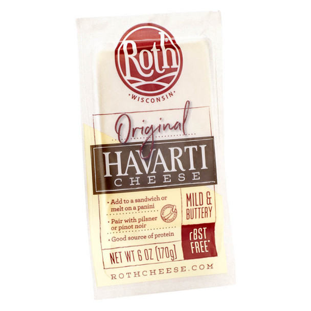 Roth Havarti Original Cheese - 6 Oz - 6-OZ